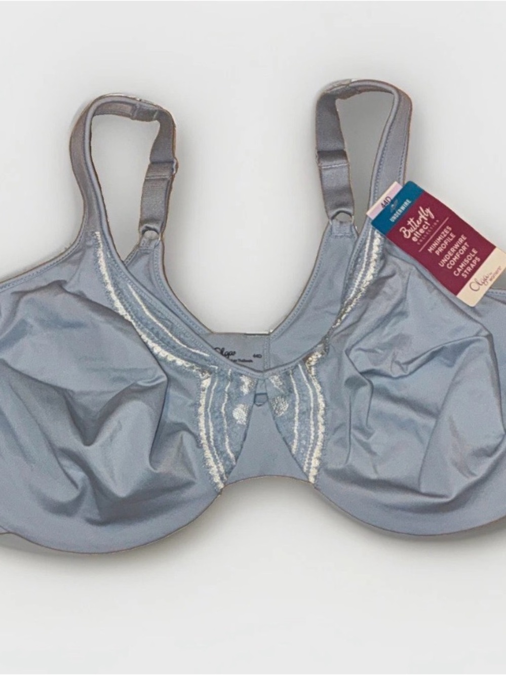 Chantelle Powder Blue Full Coverage Underwire Bra